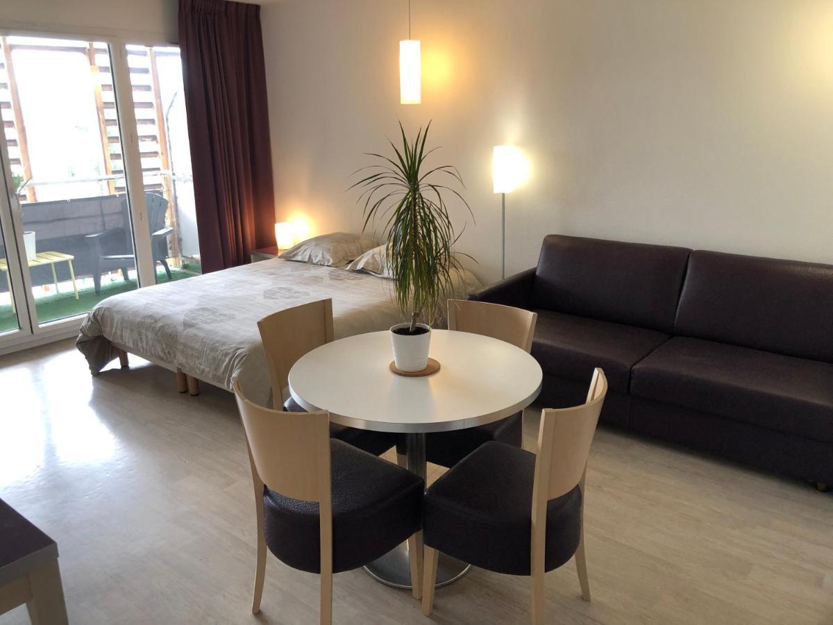 Appart Lourdes 100 M Gare - 4 Places Avec Balcon 10Mn Sanctuaire Bagian luar foto